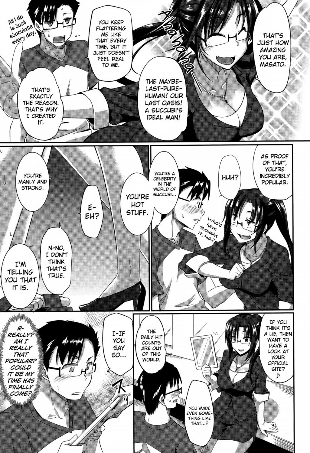 Hentai Manga Comic-Succubi's Supporter!-Chapter 2-3